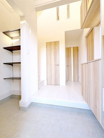 新築戸建・新築建売　福島市森合蒲原　森合小・清水中の玄関