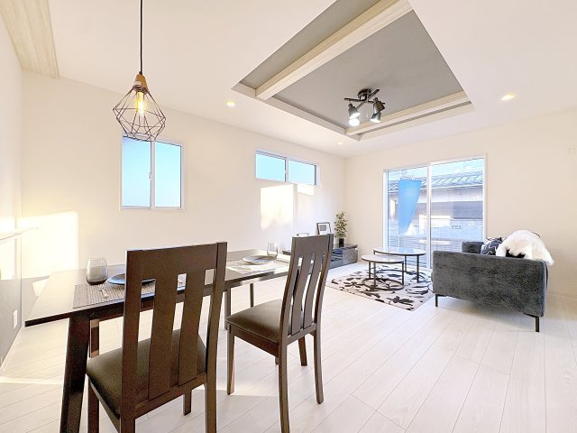 新築戸建・新築建売　福島市森合蒲原　森合小・清水中の居間・リビング