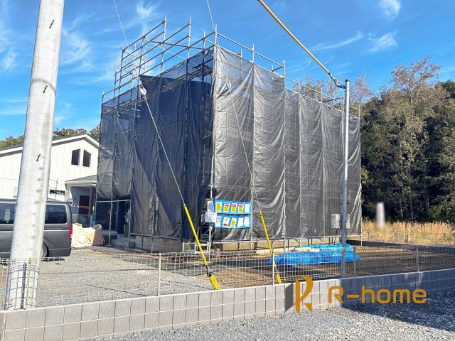 水戸市内原町第12　新築戸建て　2号棟の外観|ご予約を頂ければ、『平日』はもちろん『早朝』や『夜間』もご見学可能です♪お気軽にお申し付けください♪