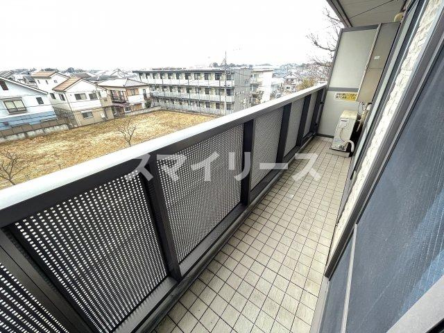 アルファコート流山のバルコニー
