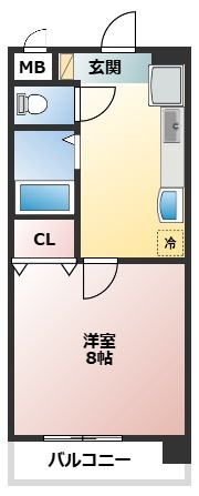 シンフォニー東新町の間取り