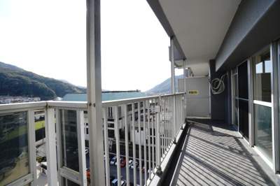 【バルコニー】 | 【上質リノベ】チュリス安芸中野 | 現地（2025年11月16日12：00頃）撮影