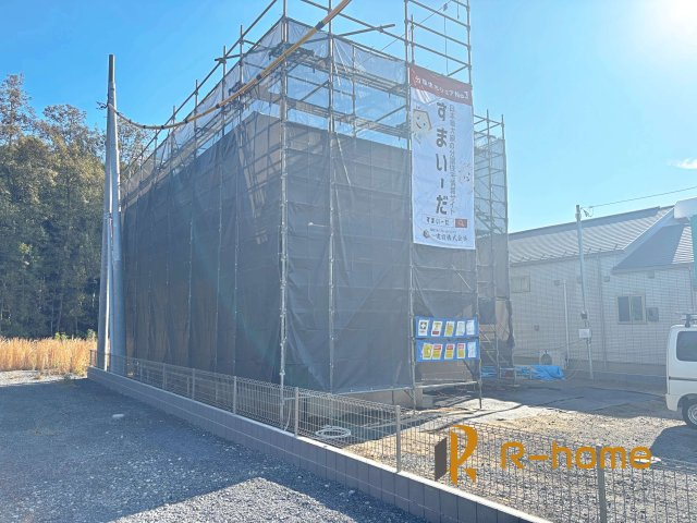 水戸市内原町第12　新築戸建て　3号棟の外観|ご予約を頂ければ、『平日』はもちろん『早朝』や『夜間』もご見学可能です♪お気軽にお申し付けください♪