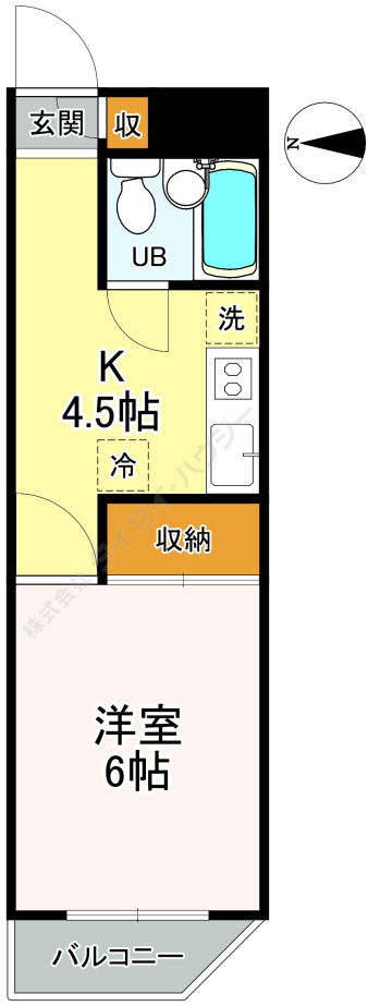 ウィズ今村の間取り