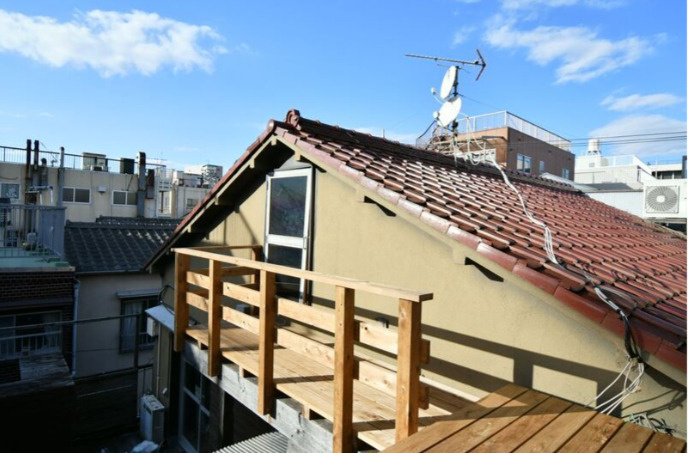 古民家シェアハウス　ニジノワムラの展望