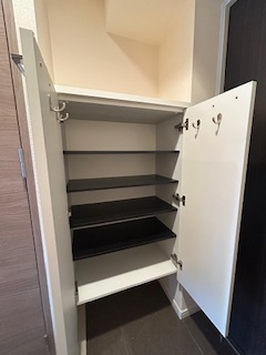 スペーシア江坂南金田の収納|こまごまとしたものを収納できそうですね