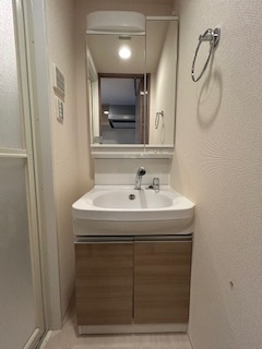 スペーシア江坂南金田の独立洗面台|独立洗面台です