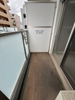 スペーシア江坂南金田のバルコニー|落ち着いた時間を過ごせるバルコニーです