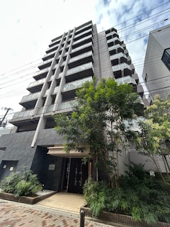 スペーシア江坂南金田の外観|落ち着いた雰囲気の外観です