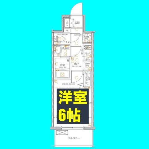 ディアレイシャス浅間町ステーションフロントの間取り