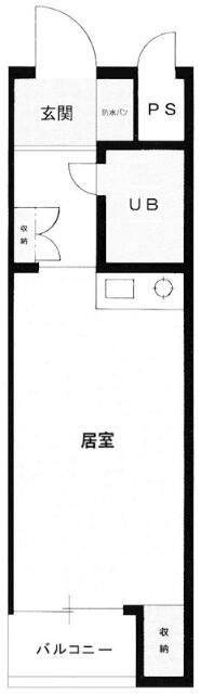 メインステージ池袋本町第２の間取り|☆このお部屋は仲介手数料0.55ヶ月☆