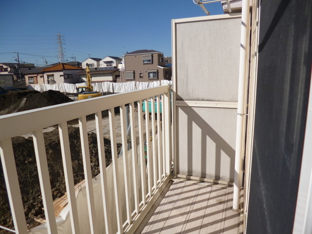 サウスパティオの外観|バルコニー側の外観です。