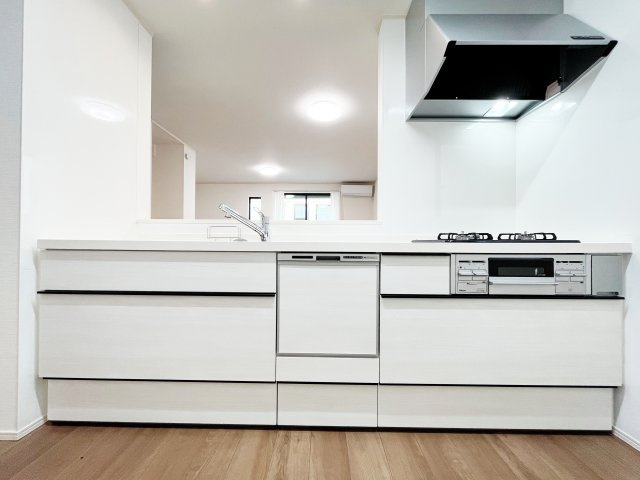 『八王子市新築戸建て』八王子市本町24-14【仲介手数料無料】のキッチン|～仲介手数料無料☆八王子ひなた不動産～　八王子市本町　新築戸建て
