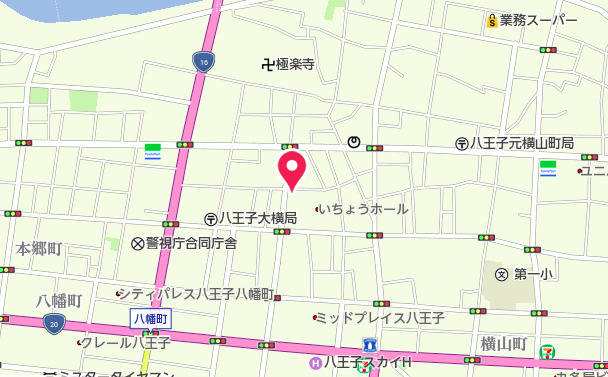祝　成約済み　八王子市　本町　新築戸建ての地図|～仲介手数料無料☆八王子ひなた不動産～　八王子市本町　新築戸建て