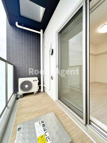 ディアレイシャス尾頭橋のバルコニー