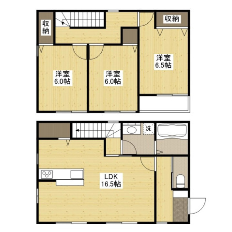 Afit毘沙門台の間取り