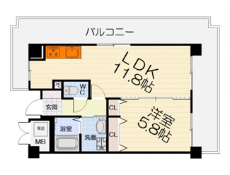 【間取り】 | ベルフォート和泉