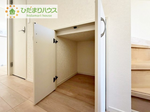 【収納】 | 取手市宮和田第8　新築戸建 | ちょこっとした収納があることで、消耗品のストックをするのにも便利です☆