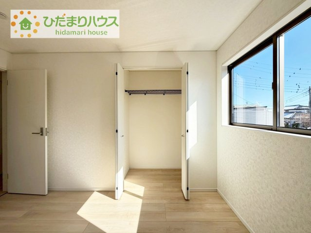 【収納】 | 取手市宮和田第8　新築戸建 | 全室にクローゼットが付いていて、お部屋の住空間もスッキリ広々使えそうです(^^)