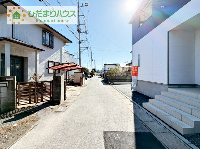 【前面道路含む現地写真】 | 取手市宮和田第8　新築戸建 | 閑静な住宅地で叶える静かな暮らし(^^)/