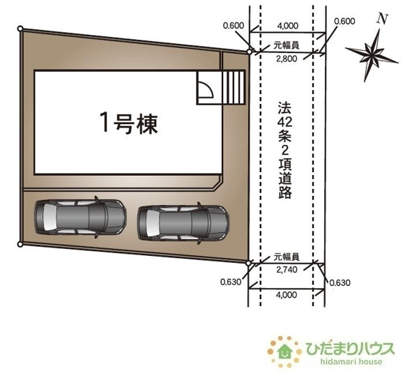 【区画図】 | 取手市宮和田第8　新築戸建 | 商業施設至近で、お買い物に便利な立地です( *´艸｀)
