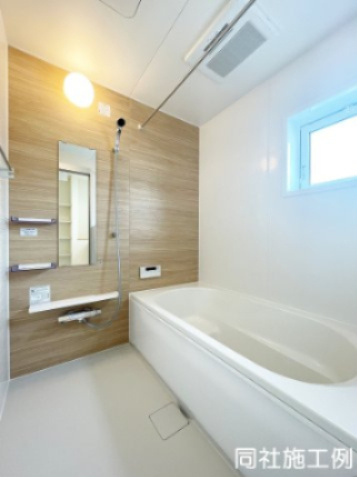 新築戸建・新築建売　福島市森合蒲原　森合小・清水中の浴室|同社施工例