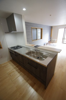 【キッチン】 | 【仲介手数料無料！！】国立市西1丁目　新築戸建て（全7区画）E号棟　5980万円