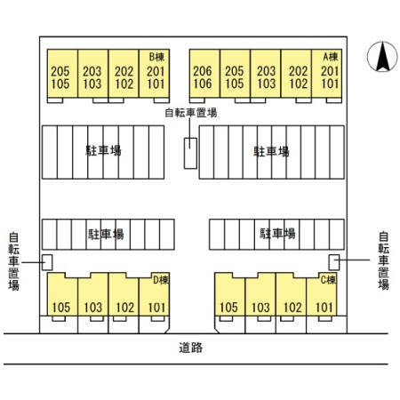 Ｓｔｒａｈｌ　Ｂの区画図