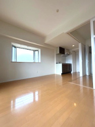 パークレジデンス江坂の居間・リビング|リビングです