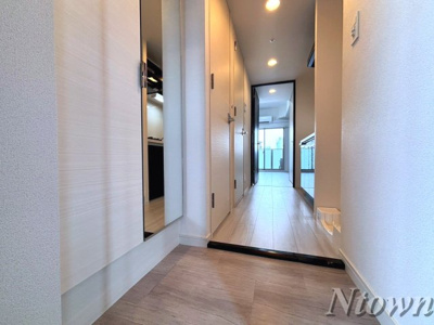 【玄関】 | ディアレイシャス名古屋太閤通 | 落ち着いた玄関です