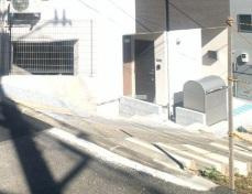 板橋区徳丸１丁目のアパートのエントランス