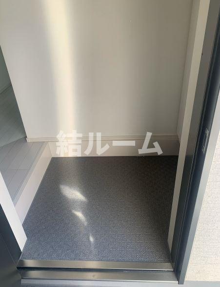 板橋区徳丸１丁目のアパートの玄関