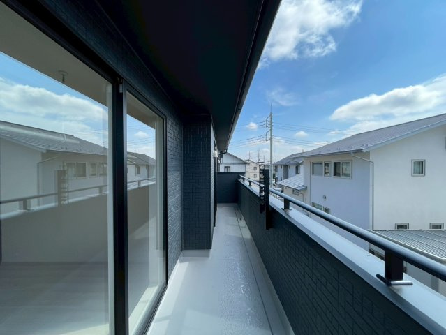 【バルコニー】 | 前橋市後家町　3号棟