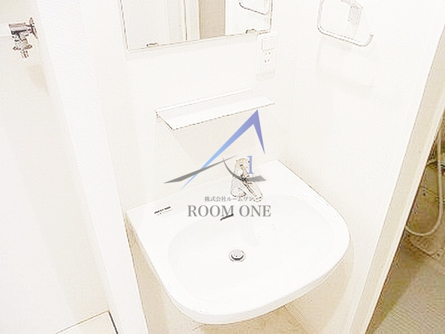 メインステージ蒲田Vの洗面所|洗面台です。