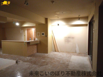 【居間・リビング】 | グランパサージュ戸田公園 | リフォーム工事中