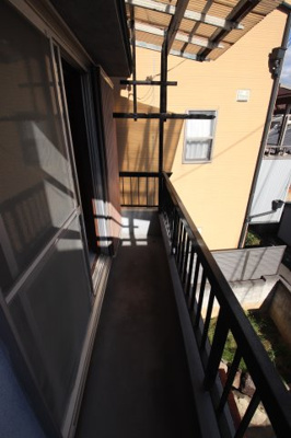 【バルコニー】 | 堺市中区新家町貸家