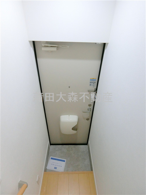 池上コーポの玄関