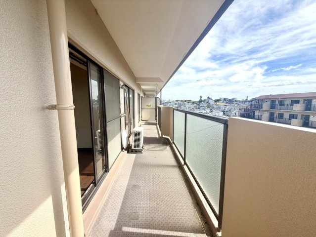 サンマンション千種公園D棟のバルコニー|バルコニー（南側）