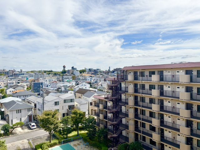 サンマンション千種公園D棟の展望|眺望（南側バルコニーより撮影）
