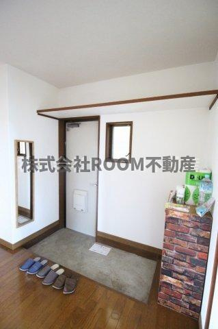 グリーンコートM Ⅰ・Ⅱの玄関|落ち着いた玄関です