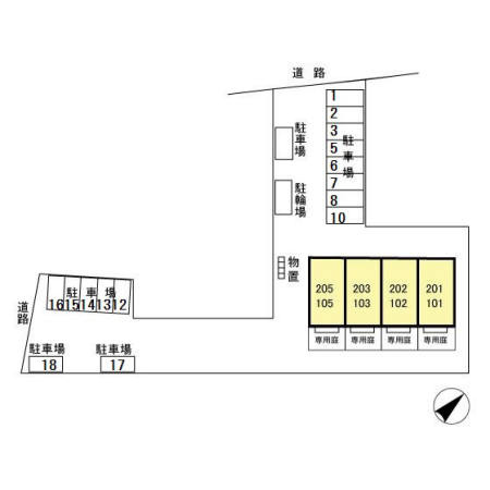 グラン・エスポワールの区画図