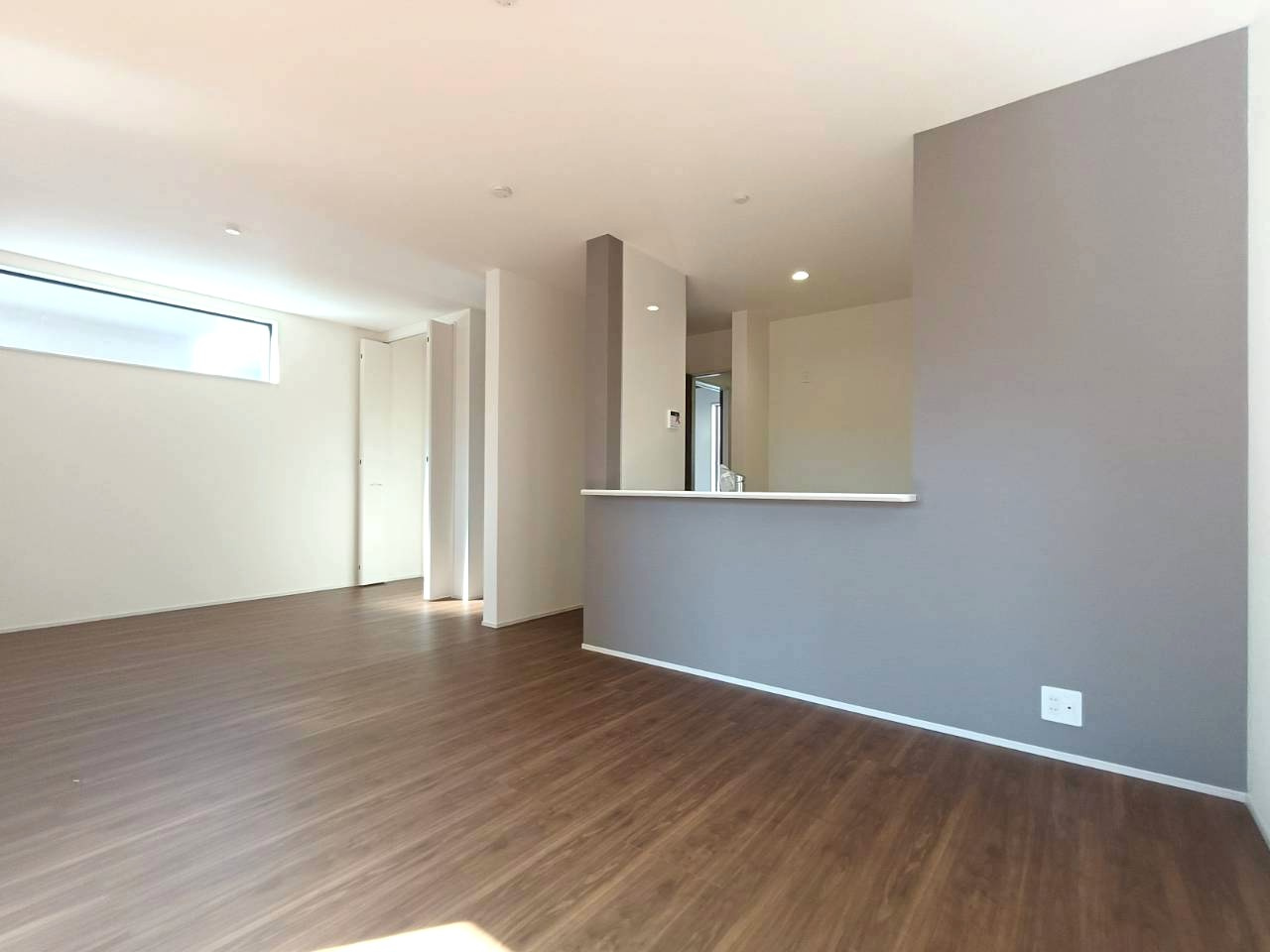 三郷市　鷹野4丁目　新築戸建　全6棟の居間・リビング|一日の中で多くの時間を過ごすリビングです