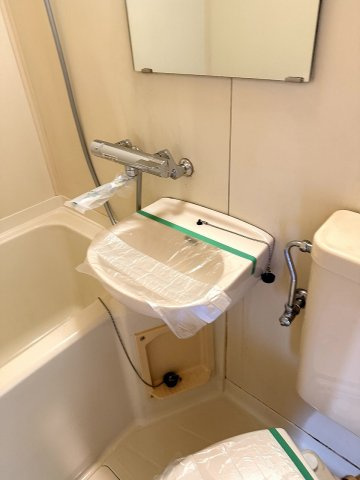 ハイツOSの洗面所
