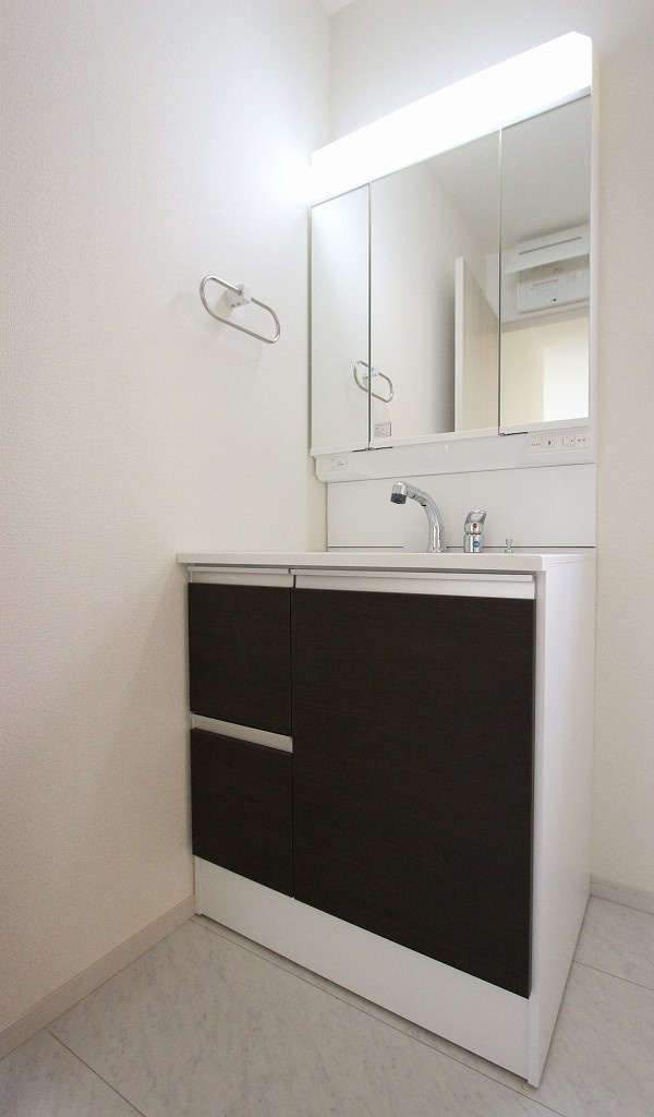 三郷市　鷹野4丁目　新築戸建　全6棟の内観：施工例|洗面　同形状・同仕様写真