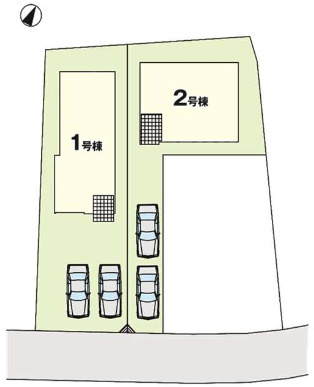 『八王子市新築戸建て』八王子市廿里町25-7【仲介手数料無料】　３期の区画図|～仲介手数料無料☆八王子ひなた不動産～　八王子市廿里町　新築戸建て