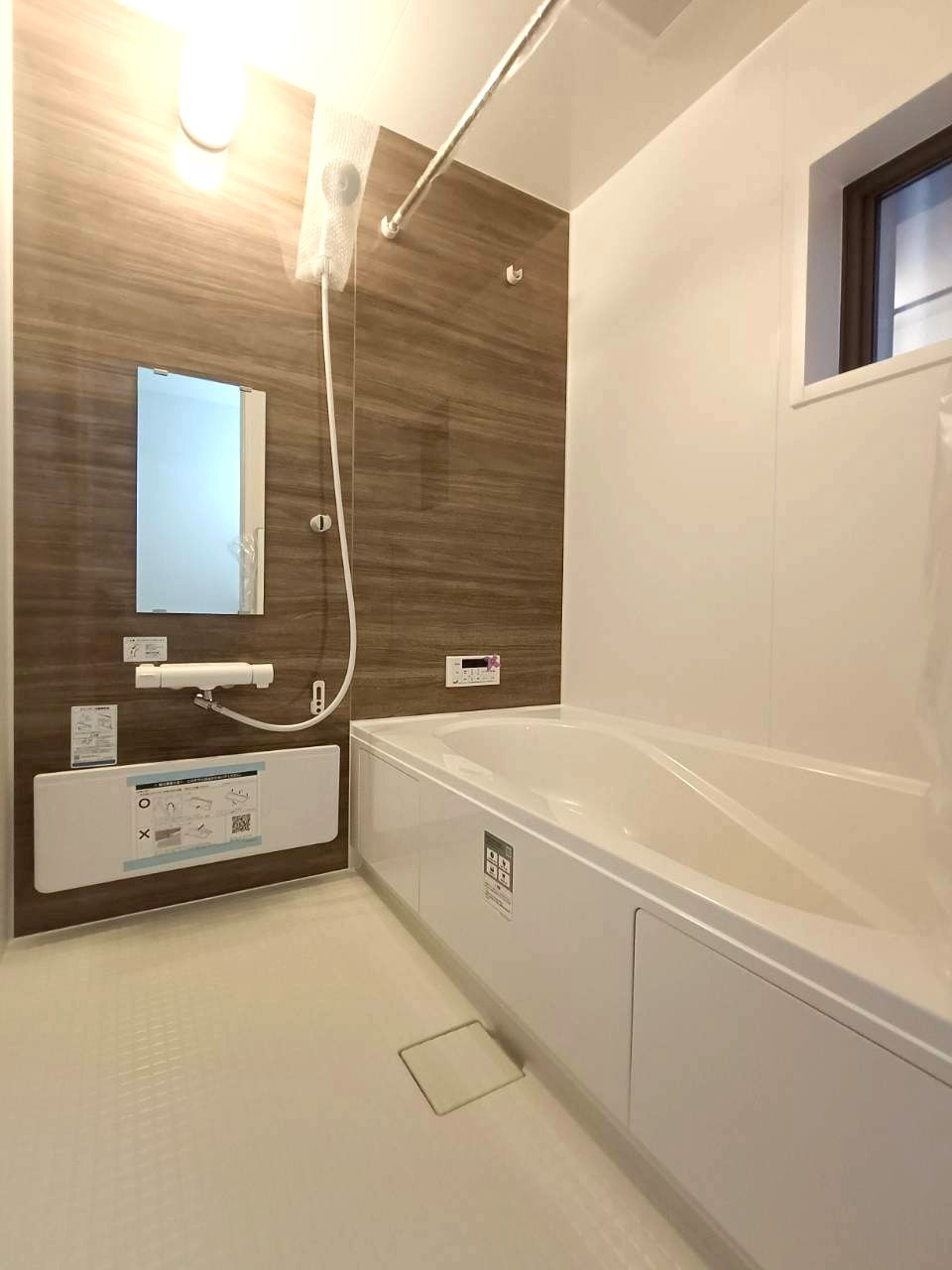 三郷市　鷹野4丁目　新築戸建　全6棟の浴室|施工例です