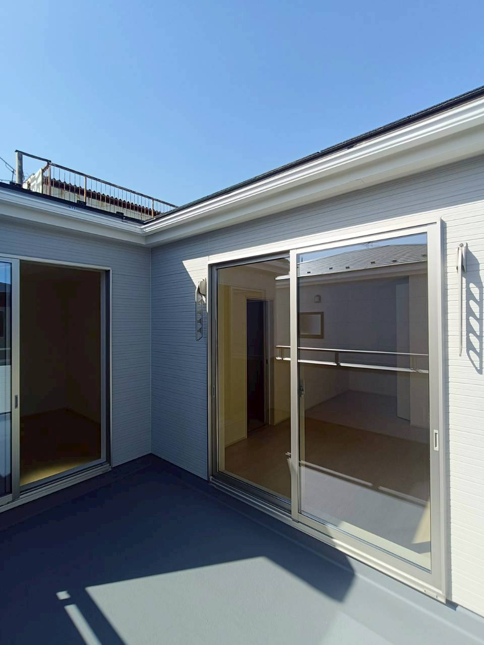 三郷市　鷹野4丁目　新築戸建　全6棟のバルコニー|お洗濯にも便利なバルコニー