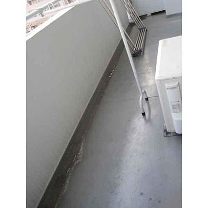 パークハイム六甲道のバルコニー