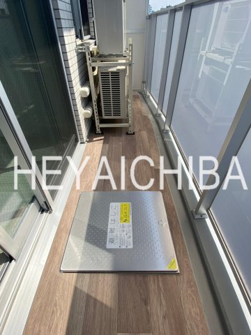 メイクス上野のバルコニー