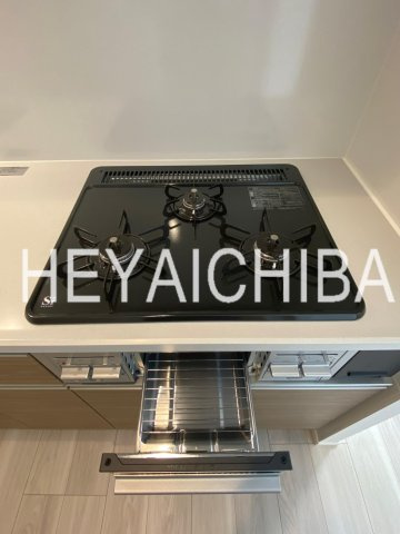 メイクス上野のキッチン|グリル付